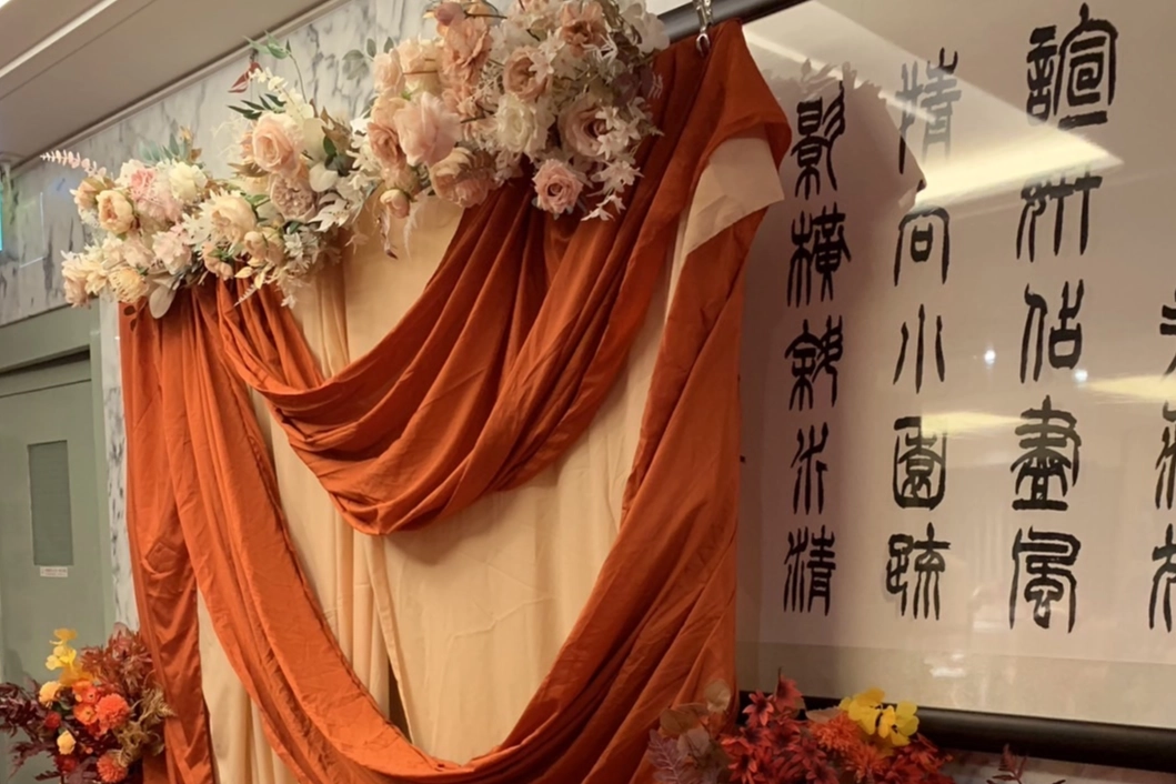 迎賓接待桌婚禮佈置